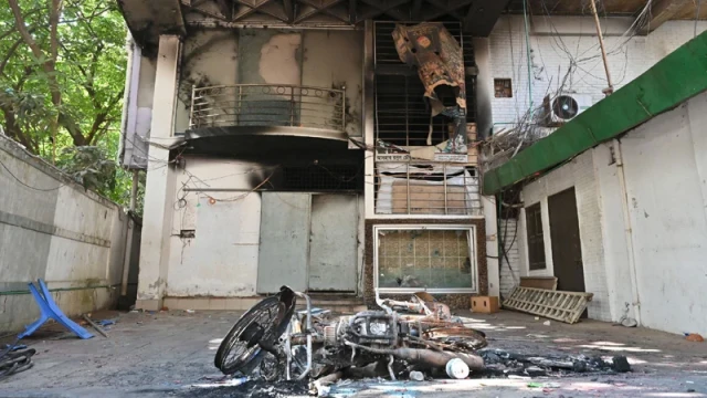 Protesters Attack Former Minister Nowfel Residence in Chattogram