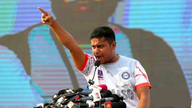 Hasnat Abdullah, Chief Organizer (Southern Region) of the National Citizens' Party (NCP).