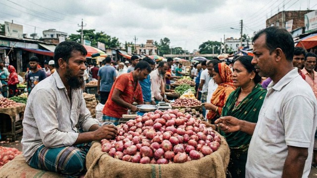 Onion Prices Surge by Tk 50 per Kg as Supply Shrinks