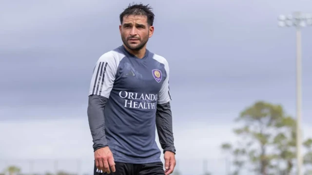 Nicolás Lodeiro in action during his lone season with Orlando City.