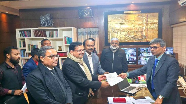 BNP Candidate Shimul Biswas Submits Nomination in Pabna-5 Seat