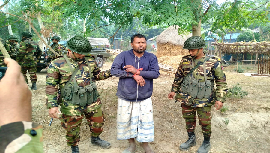 Criminal Babu Arrested During Army Operation.