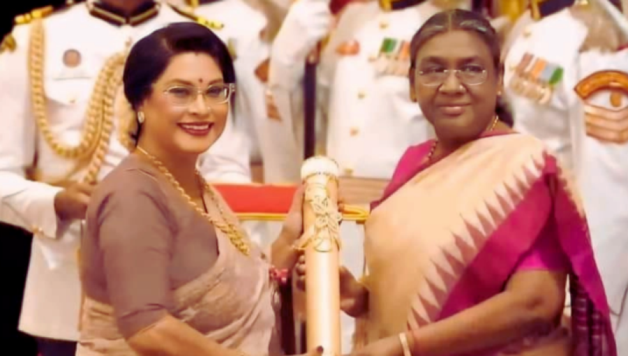 Rezwana Chowdhury Bannya Honored with Padma Shri Award by Indian Government