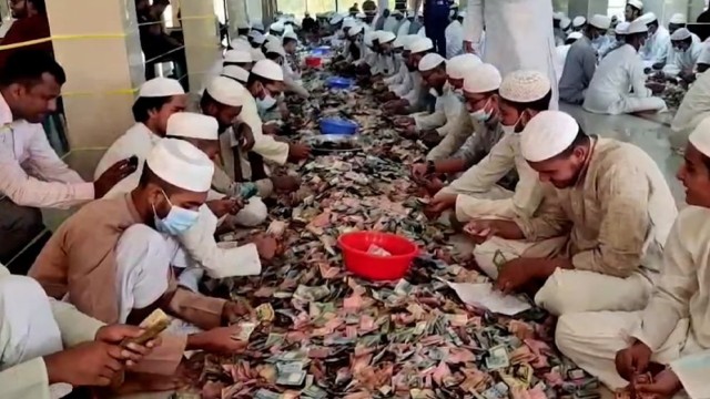 Pagla Mosque Donation Boxes Opened in Kishoreganj; Counting Underway
