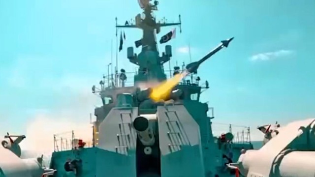 Pakistan Navy Conducts Missile Drill in Arabian Sea