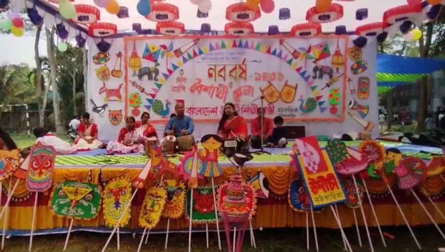 Three-day Baisakh festival fair in Pirojpur