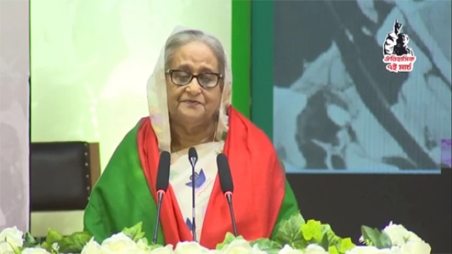 Prime Minister Sheikh Hasina.