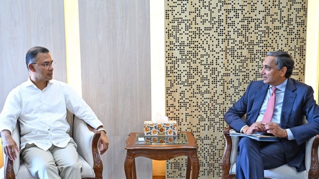 IMF Asia-Pacific Director Krishna Srinivasan Meets Prime Minister Tarique Rahman