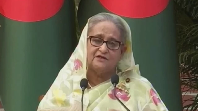 Bangladesh's Prime Minister Sheikh Hasina