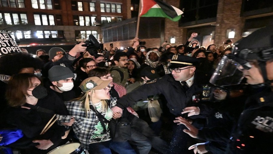 US campus Crackdown on Pro-Palestinian College Protests