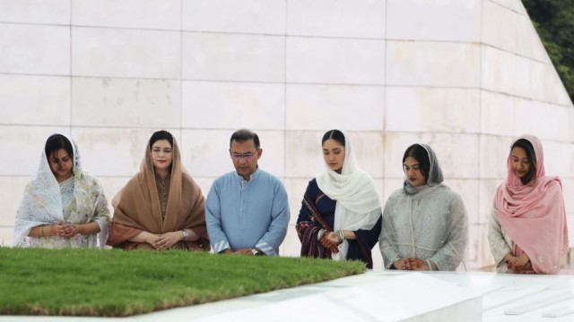 Prime Minister Tarique Rahman Visits Parents’ Graves on Eid-ul-Fitr