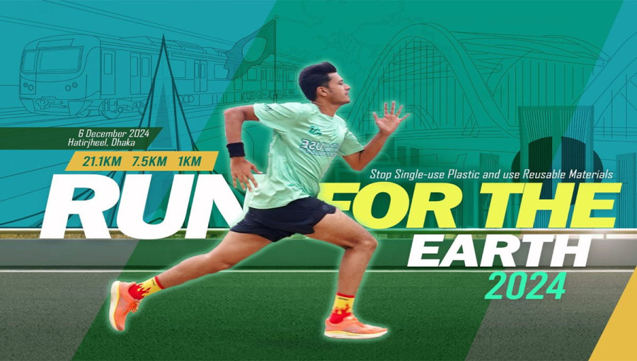 ‘Run for the Earth’: Half Marathon Organized by The Athlete X at Hatirjheel