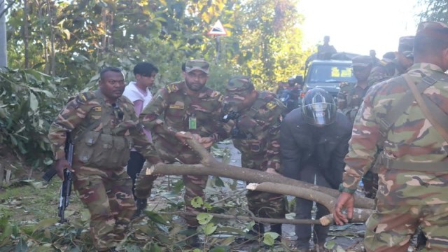 UPDF Attacks Sajek Forest Department Office, Staff Injured