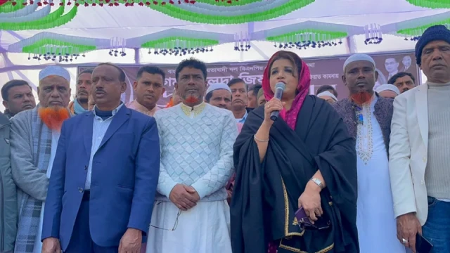 Shama Obaid Urges Unity to Protect Democracy at BNP Event in Faridpur