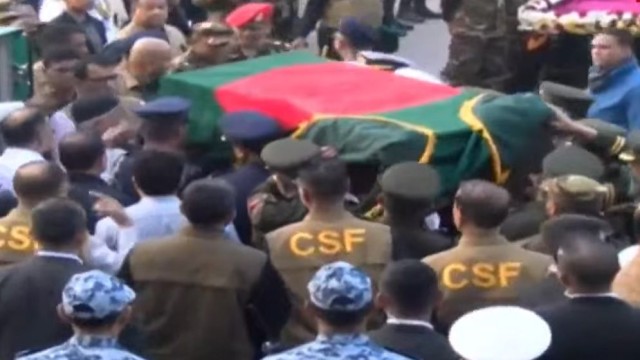 Khaleda Zia's body reaches Zia Udyan, burial preparations underway