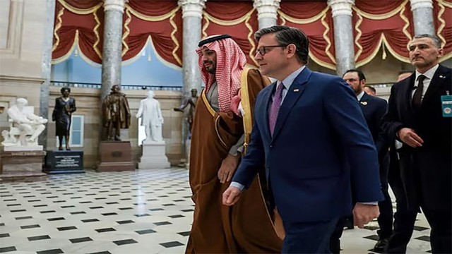Saudi Crown Prince Mohammed bin Salman Receives Warm Welcome in US Congress