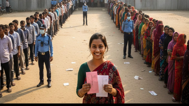 Peaceful Voting Underway in Khulna, Rajshahi and Narsingdi