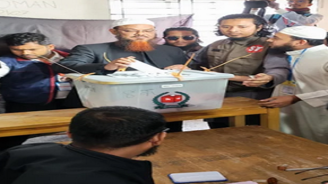 Peaceful Voting Underway in Barishal District
