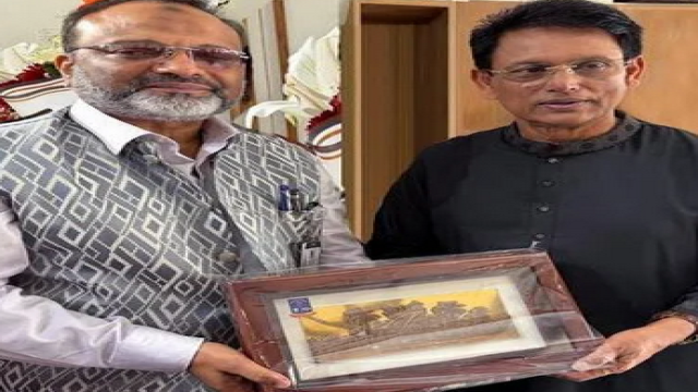 Dhaka University VC Meets Education Minister Milon