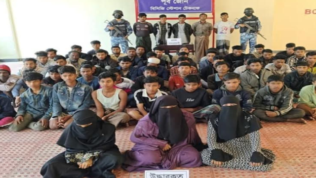 Coast Guard Rescues 55 from Trafficking Attempt in Teknaf Operation