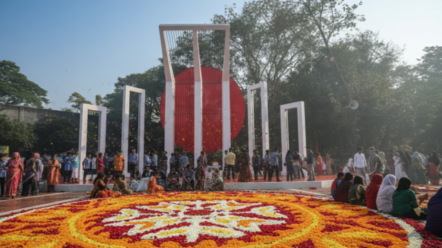 Nation Pays Tribute to Language Martyrs with Renewed Spirit