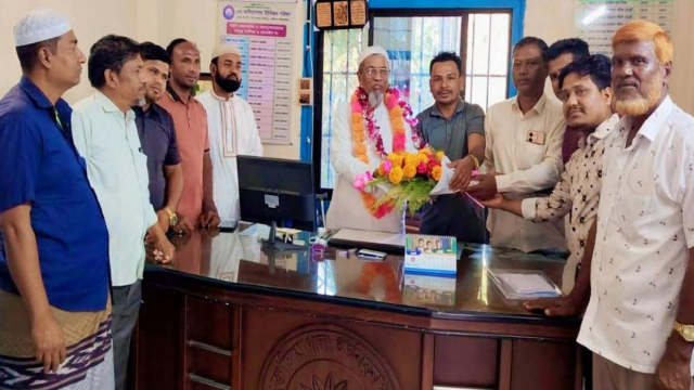 Jaliapalong UP Chairman Syed Alam Resumes Office After 13-Month Suspension