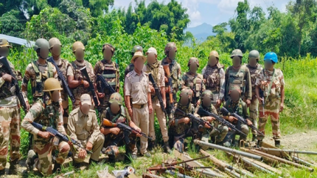 Joint Forces Launch Massive Operation at Jungle Salimpur Slum