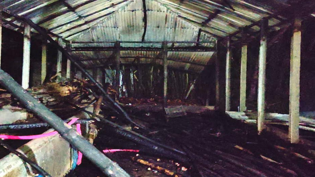 Farmer Loses Home and Livestock in Santhia Fire