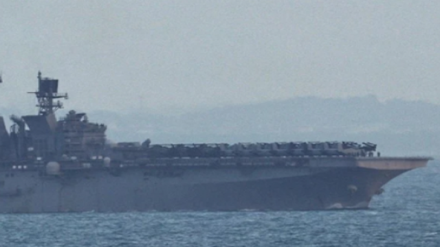 USS Tripoli Arrives in Middle East Amid Speculation of US Ground Troops in Iran