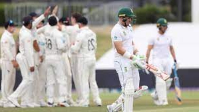 NZ crushes SA in 1st Test