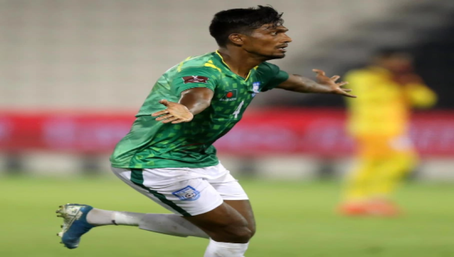 Bangladesh Footballer Topu Barman Appeals for Fan Support Ahead of Palestine World Cup Qualifier