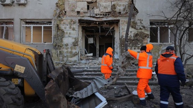 Russian Drone and Missile Strikes Knock Out Power to Over One Million Homes in Ukraine