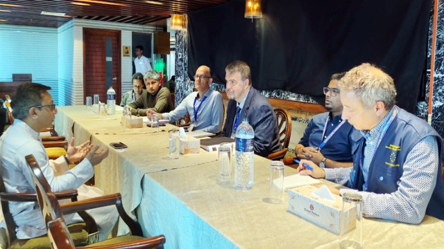 EU Election Observers Meet BNP Candidate in Sylhet-1 Constituency