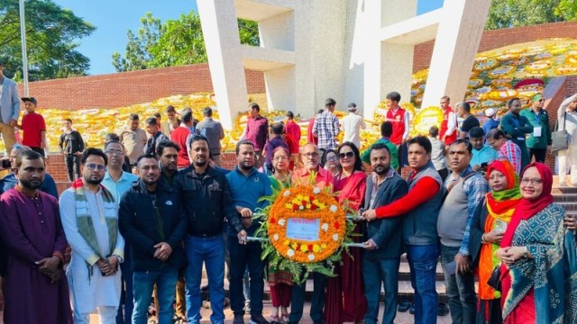 Media Commission Pays Tribute to Martyrs on Victory Day in Sylhet