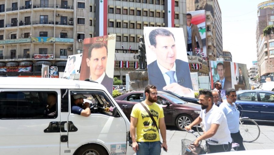 Campaign Posters Emerge Across Damascus Ahead of Parliamentary Election