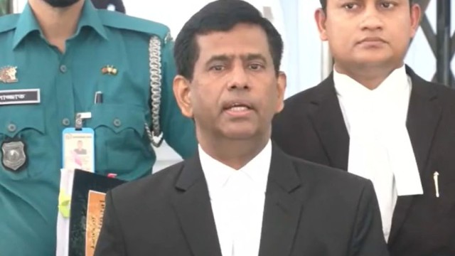 Chief Prosecutor: Hasanul Haque Inu Cannot Submit Statement Beyond Plea