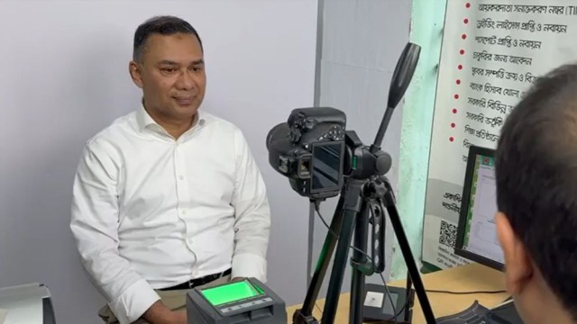 Tarique Rahman Completes National Identity Card Registration