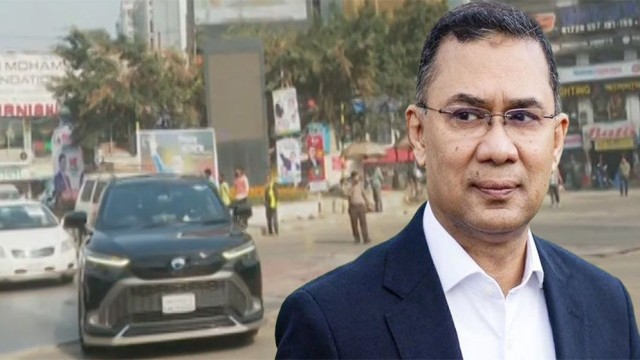 Tarique Rahman Leaves Residence to Pay Homage to Shaheed Sharif Osman Hadi