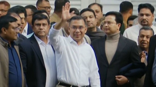 Tarique Rahman Leaves Home to Pay Respects at Ziaur Rahman's Grave