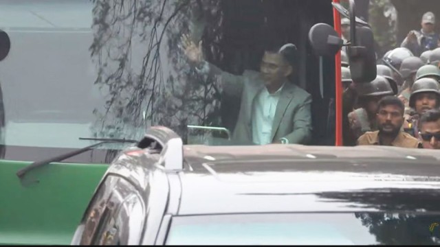 Tarique Rahman Leaves Shahjalal Airport for Purbachal Reception Amid Tight Security