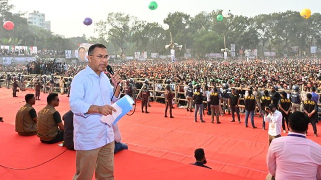 Tarique Rahman Promises Faridpur Division, Vows to Tackle River Erosion and Water Crisis