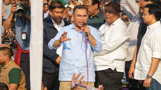 Tarique Rahman Urges Votes for ‘Paddy Sheesh’, Promises Local Development in Dhaka-17