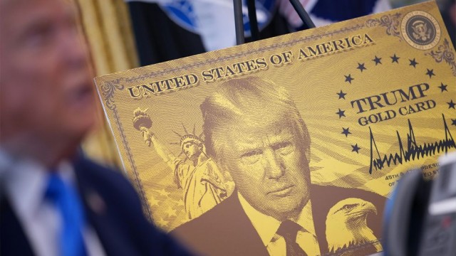 Trump Introduces ‘Trump Gold Card’ Visa, Calls It More Powerful Than Green Card