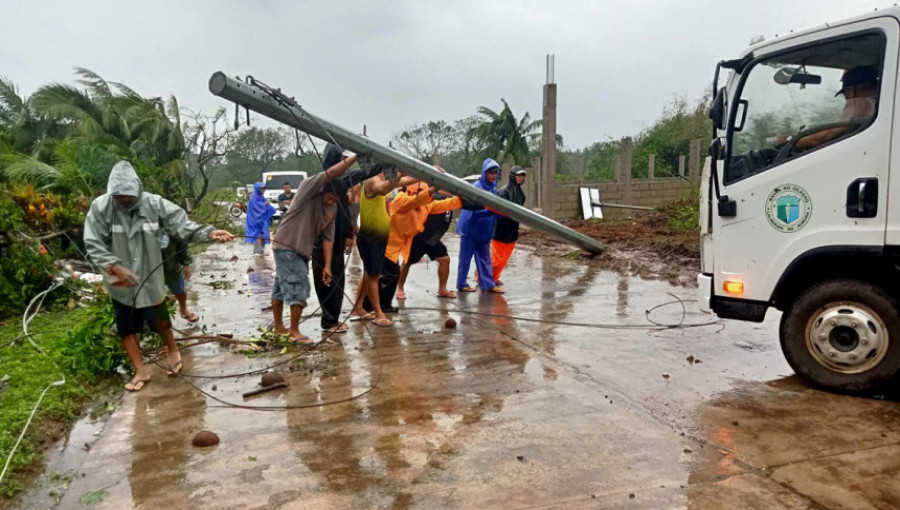 Typhoon Man-yi, the 6th major storm in a month, barrels towards the Philippines.