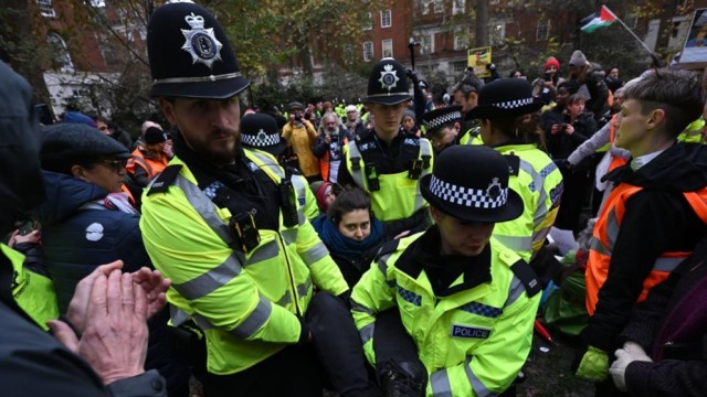 90 Arrested at London Protest Backing Banned Palestine Action Group