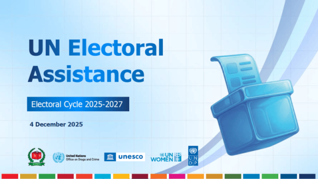 UN Briefs Bangladeshi Political Parties on Election Support