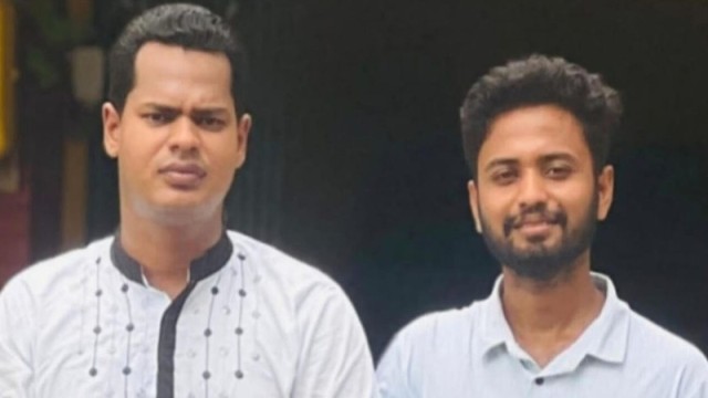Md. Sabbir Hossain, President and Shamim Hossain, General Secretary