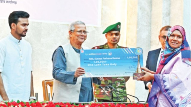 Chief Adviser Urges Youth to Harness Creativity for Nation’s Progress