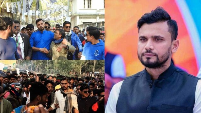 Seven candidates, including Mashrafe are contesting the polls from Narail-2 constituency