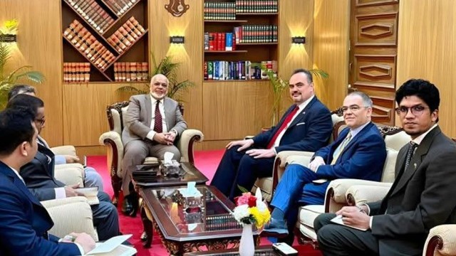 US Ambassador Meets Chief Justice Zubair Rahman Chowdhury